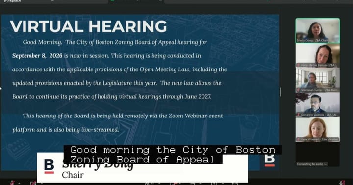 From the Zoning Board of Appeal